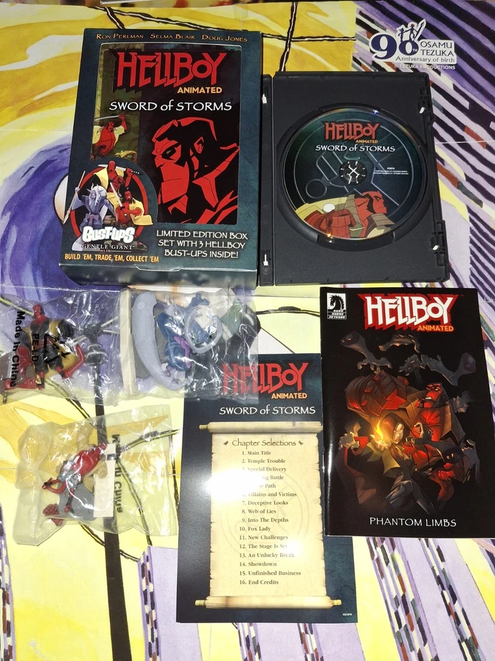 Hellboy Animated Sword of Storms Limited Edition Box Set with 3 HELLBOY Bust-Ups - Image 2 of 4