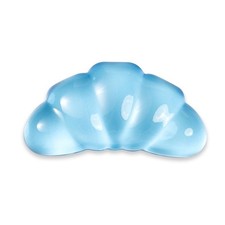 Gel Mouse Wrist Rest Blue Croissant Support Pad Silicone Cushion AntiSlip