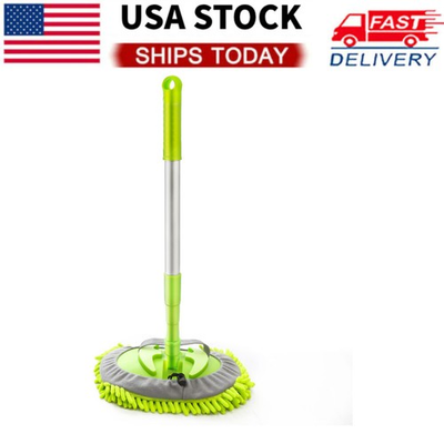 #ad #ad Adjustable Telescopic Car Wash Brush Kit Mop Long Handle Vehicle Cleaning A $12.79