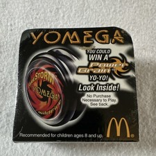 yomega firestorm wildfire yo-yo mcdonald  s power brain ages 8 2000
