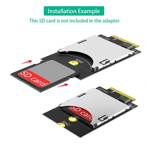 Nouvelle Version De L'Adaptateur Carte Vers Clé NGFF (Prise en charge Bus USB, Nich1805 - Photo 3/7