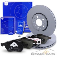 ATE Bremsscheiben+BelÄGe Vorne FÜR Audi A3 Seat Leon 1 Skoda Octavia 1 VW Golf 4