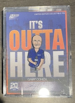 Players Pins Gary Cohen It's Outta Here Collectible Pin New York Mets