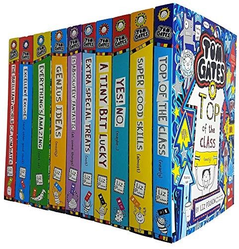 B&Q - Tom Gates Collection 10 Books Set By Liz Pichon (Books 1-10) - Image 3