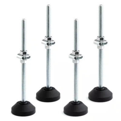Toggle Clamp Foot, 6 In. L, (4-Pack)