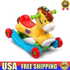 Rocking Horse Pony Electronic Motion-Activated Pretend Play Ride-on Toy Gift US