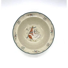 Vintage International Marmalade 8868 Geese Serving Bowl 9.25" Japan 