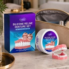 Facettes Dentaires Dentier Silicone avec Confort pour Usage Quotidien Facile