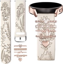Soft Silicone Strap Compatible with Samsung Galaxy Watch 7 FE 40mm 44mm
