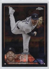 2023 Topps Chrome Update Sapphire Edition Black 5/10 Spencer Turnbull 17ok