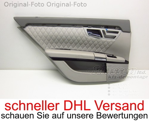 Türverkleidung hinten links Mercedes S-Klasse W221 S 65 AMG Lang Tür Verkleidung