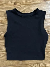 Joah Brown Second Skin Tank Onyx Black Size XS/S NWT