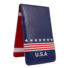 Golf Scorecard Holder   USA Yardage Book Cover   High-End Leather