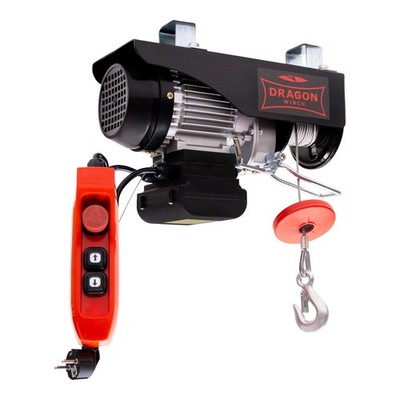 Dragon Winch Seilwinde Elektrisch 230V 500kg 990kg Motorwinde 1300W | Hubhöhe 12