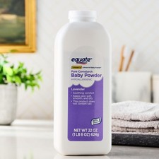 Equate Pure Cornstarch Baby Powder, Lavender, 22 oz