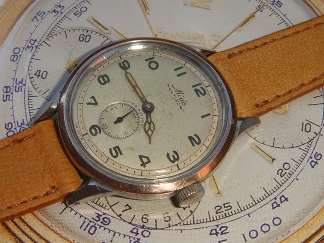 Mido Multifort bumper automatic o/sized vintage m… - image 2