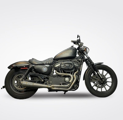 Exhaust Pipe 2 Into 1 Harley Davidson Sporster Super Low XL883L Full System