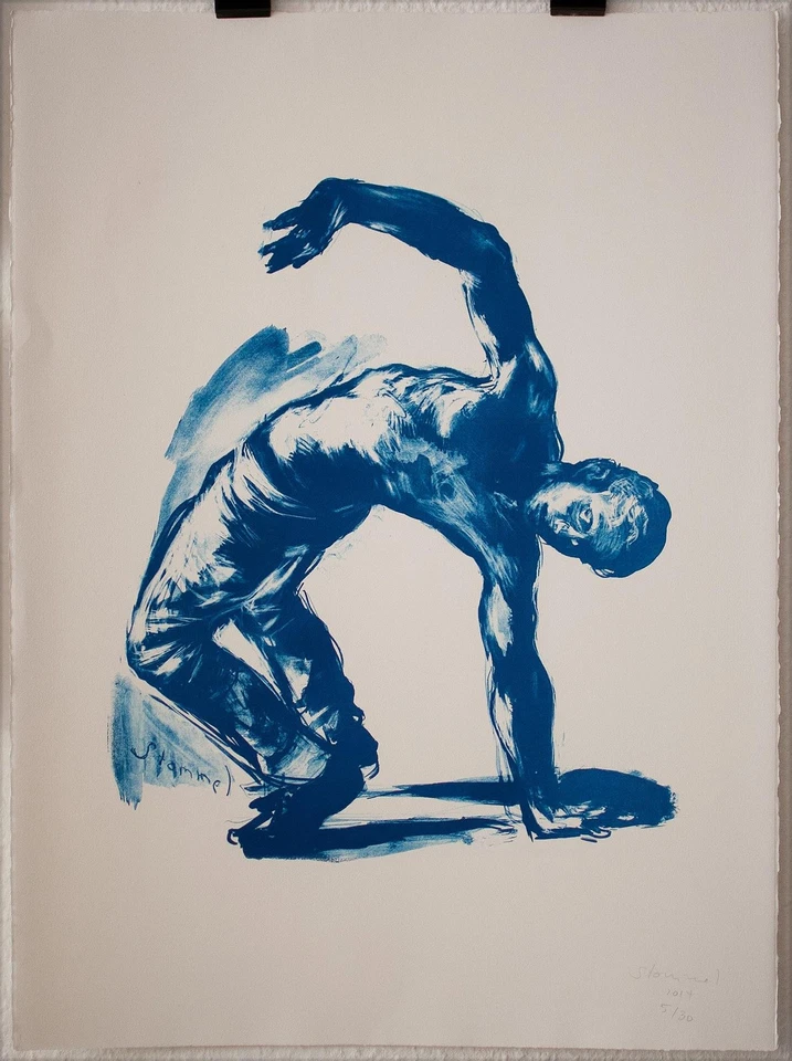 Martin Stommel Breakdancer Zeitgenössische Kunst Bonn Lithografie 2014 5/30 - Bild 2 von 2
