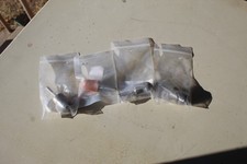 Four Saburr-tooth 1/4 shank Ballnose burrs model # 14BN34