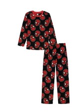 Spiderman Boys Black And Red 2 PC Pajama Set Size Large (10-12) NWT