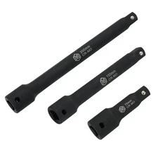 1/2" Drive Impact Extension Bar Set, 3-Piece Socket Extensions - (3", 6", 8")...