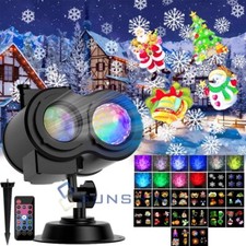 Luces de proyector para exteriores de Navidad Halloween intercambiables efecto