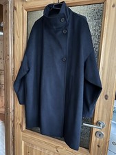MNG Kurzmantel mit Stehkragen Dunkelblau Wollmantel Gr. XXL OVP 159,95 EUR