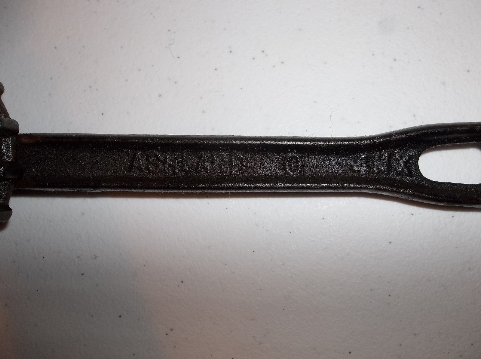 RARE Vtg Antique Cast Iron Auto Car Jack Elite MFG Co. Ashland OH 4NX