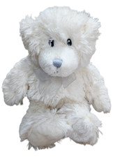 First Impressions Lovey Security Plush Elephant Teddy Bear Cream Gray