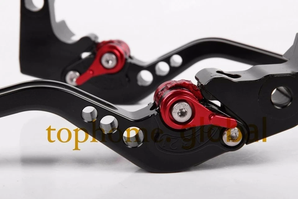 Palancas de freno de embrague largo negras 2006 2007 para Aprilia Pegaso 650 Strada 2005-2010 Foto 3 de 4