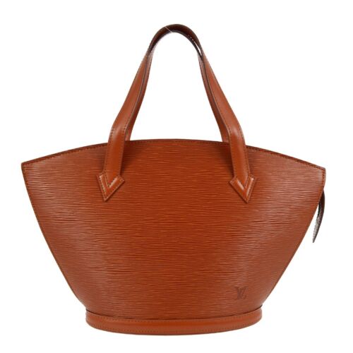 Louis Vuitton Brown Epi Saint Jacques Tote Handbag M52273 VI0935 KK91111 - Picture 1 of 8