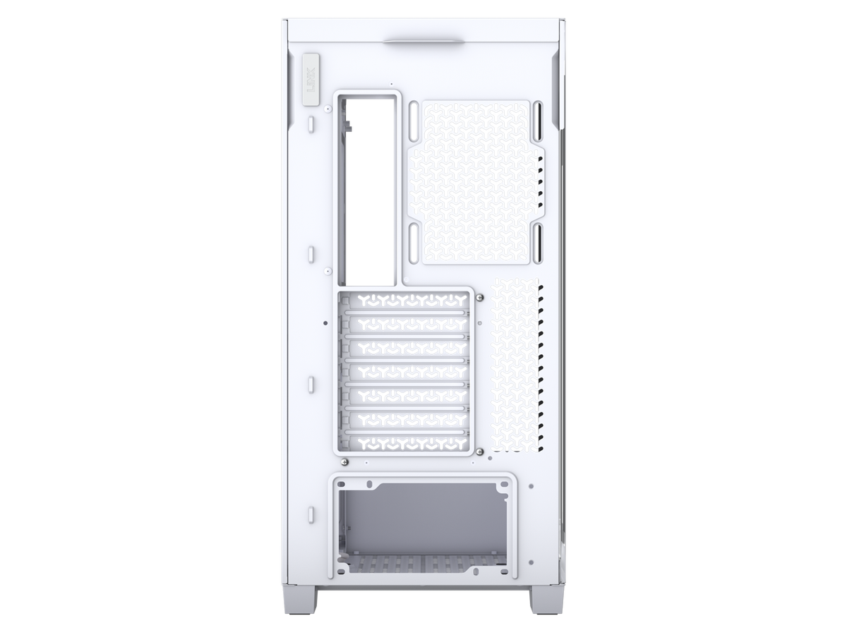 CORSAIR 3500X Tempered Glass Mid-Tower PC Case, White – No Fans