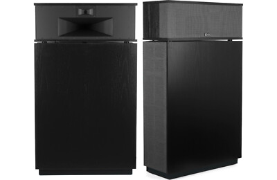 Klipsch Heritage Klipschorn AK6 Matched pair of speakers Brand New Black