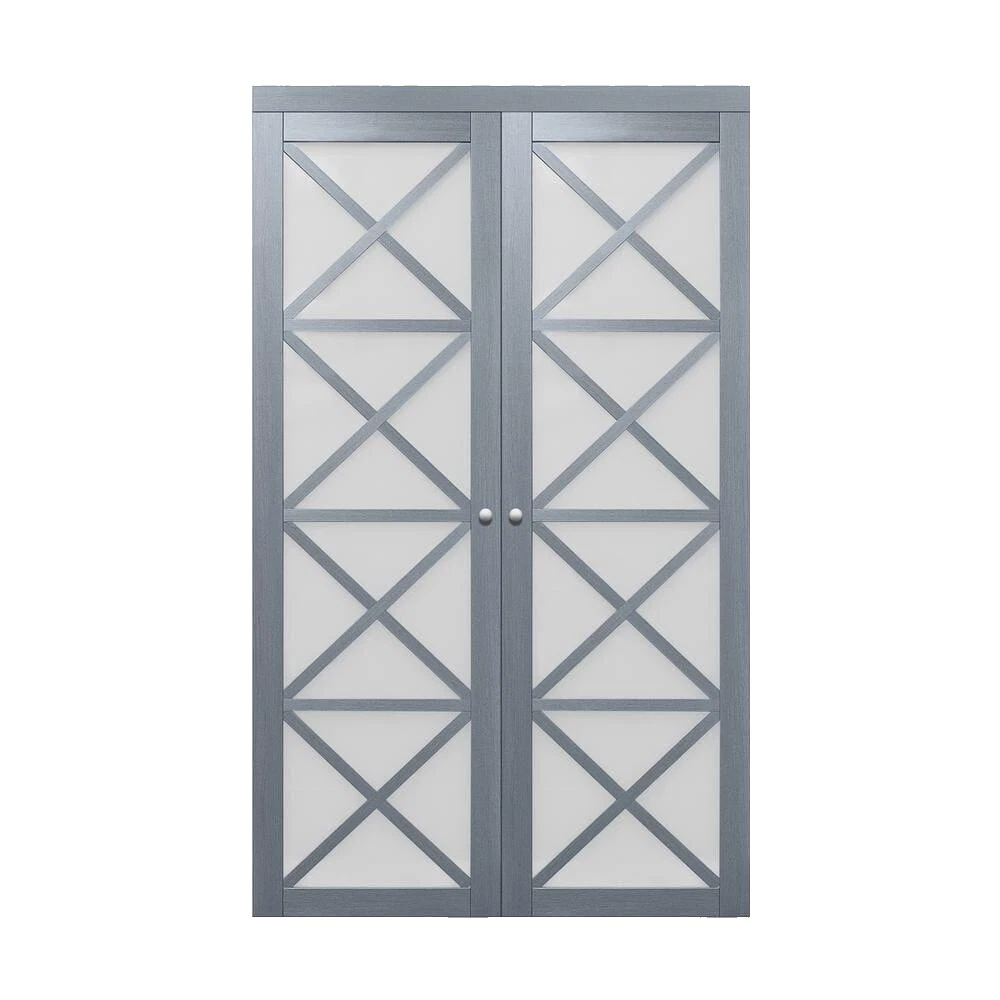 Casa de madera Puertas de Cristal