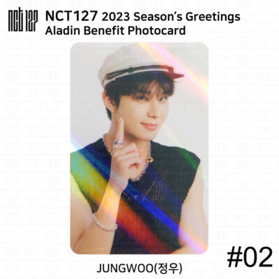 NCT 127 2023 Season's Greetings POB Photocard Aladin SM Store
