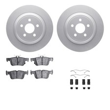 Dynamic Friction DYN-4512-55011 DFC GEOSPEC Coated Rotors with 5000 Brake Pads
