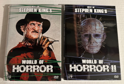 The Best of Stephen King's World of Horror 1+2 - '84 kl. Hartbox Cover B DVD OVP