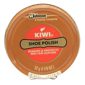 Kiwi Mid Tan Shoe Polish 32G (1-1/8 Oz.) (610074664260)