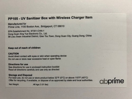 Caja desinfectante de luz UV esterilizador para teléfono cepillo de dientes gafas joyería - NUEVO - Imagen 3 de 3