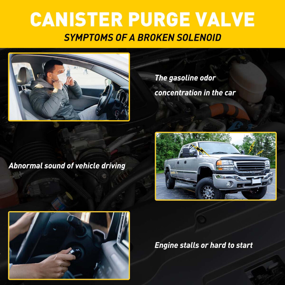 Vapor Canister Purge Solenoid Vent Control Valve for 04 05 06 07 HUMMER