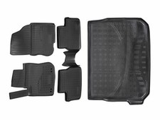 Gummimatten + Kofferraumwanne Set Passend Für Peugeot 2008 2013-2018