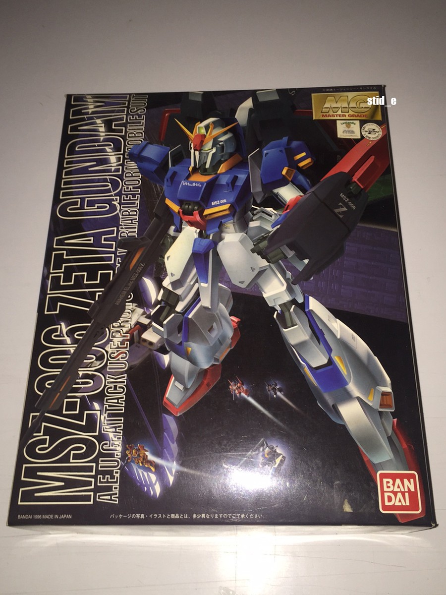 MSZ-006 ZETA GUNDAM | MG 1/100 | BANDAI 1996 JAPAN | PLASTIC MSZ-006 ZETA GUNDAM | MG 1/100 | BANDAI 1996 JAPAN | PLASTIC