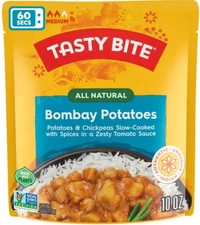 Tasty Bite Indian Bombay Potatoes - Gluten Free, Vegan 10 oz