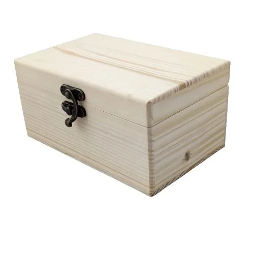 Wood box for storage  Earrings Bangles Box 7.5 X 16 X 10 CM - Image 3 of 4