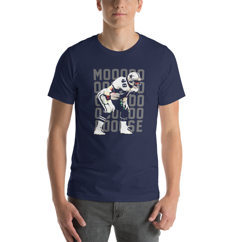 DARYL JOHNSTON Moose Dallas Football Fullback Tee Short-Sleeve