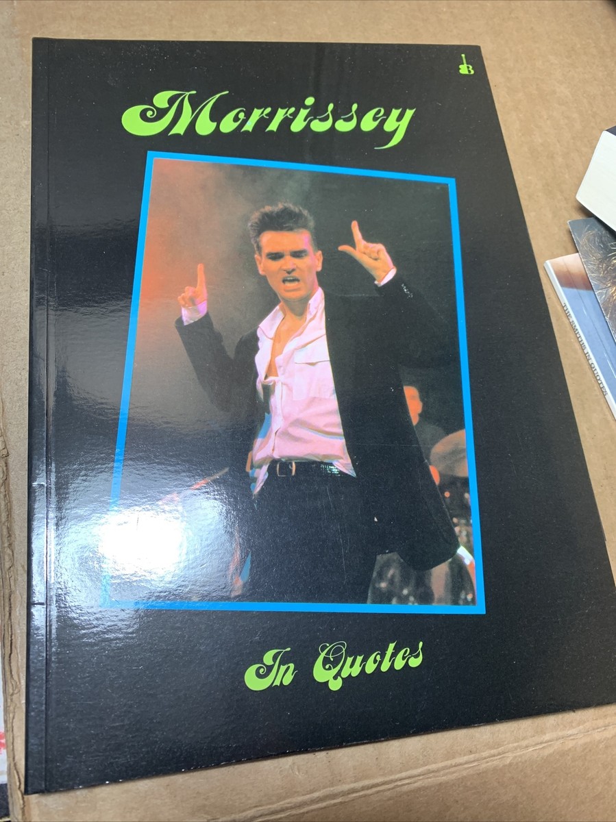 10x ) THE SMITHS MORRISSEY In Quotes ITALY SONG LYRIC BOOK Italian