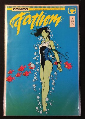 FATHOM 3 BILL WILLINGHAM MONOLITH COMICO NM VOL 1 KEITH WILSON ASPEN LIKE