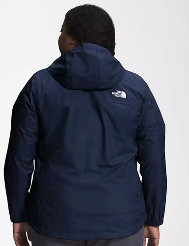 THE NORTH FACE Women’s ANTORA JACKET Rain Jacket Size XXL Summit Navy BRAND NWT - Picture 4 of 6