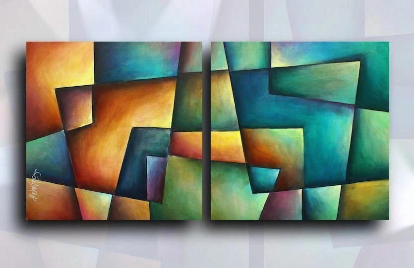 Abstract contemporary clearance art