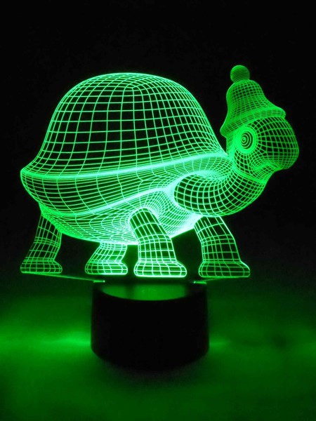 Niedliche 3D Led-Lampe Kinderzimmer Tischlampe Kinderzimmerlampe Wohnlicht-image
